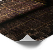 Venetië in Neon Poster (Hoek)