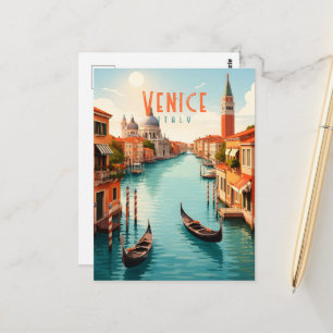 Venetië Italië Ansichtkaart Briefkaart