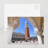 Venetië, Italië Briefkaart (Voorkant / Achterkant)