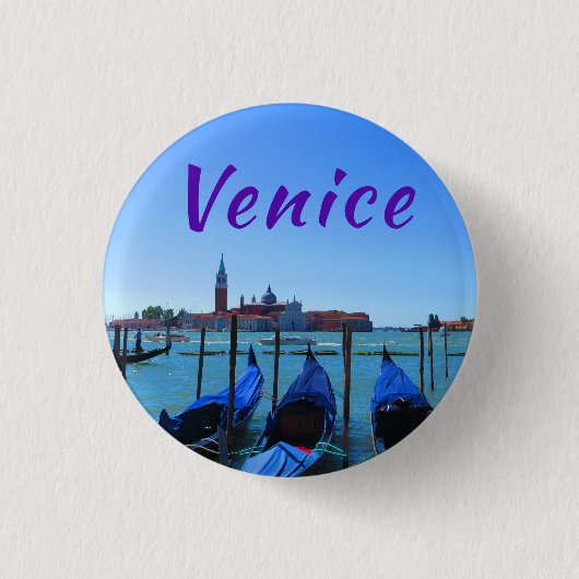 Venetië, Italië - Button (Voorkant)