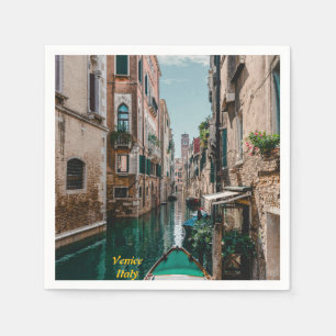 Venetië Italië De drijvende stad Servet