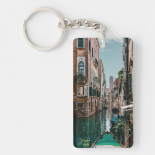 Venetië Italië De drijvende stad Sleutelhanger