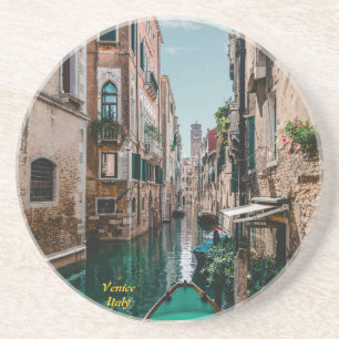 Venetië Italië De drijvende stad Zandsteen Onderzetter