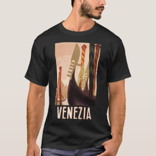  Venetië Italië Gondola Travel T-shirt