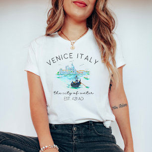 Venetië Italië – Italiaanse Waterstad Reizen T-shirt