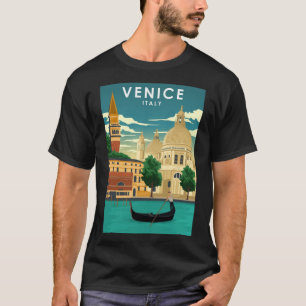 Venetië Italië  Minimale reisposter Poster T-shirt