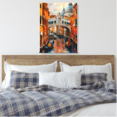 Venetië, Italië Mooi schilderij cadeau Canvas Afdruk (Insitu (Slaapkamer))