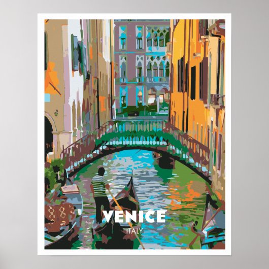 Venetië Italië Poster (Voorkant)