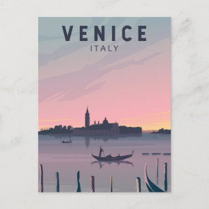 Venetië Italië Reis  Kunst Briefkaart
