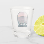 Venetië Italië Reis  Kunst Shot Glas (Achterkant)