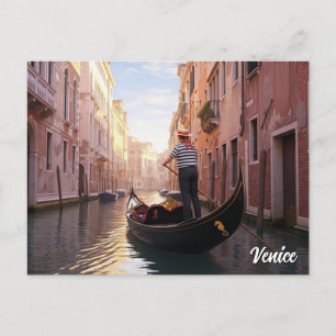 Venetië Italië Reizen Briefkaart