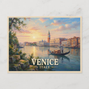 Venetië Italië Reizen Briefkaart