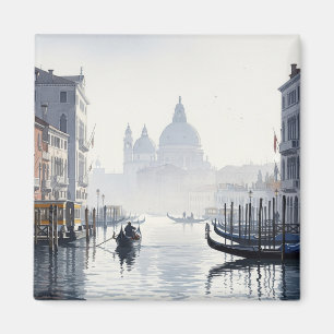 Venetië Italië Reizen Souvenir Waterverf Magneet
