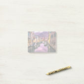 Venetië, Italië Schilderachtig kanaal en Venetiaan Post-it® Notes (Op bureau)