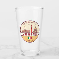 Venetië Italië Skyline Embleem