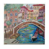 Venetië, Italië Tile Tegeltje (Voorkant)