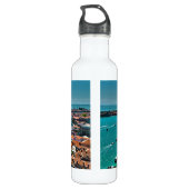 Venetië, Italië - Uitzicht vanuit de lucht Waterfles (Achterkant)