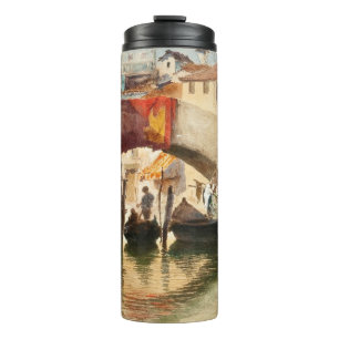 Venetië-kunsttumbler van Roussoff Thermosbeker