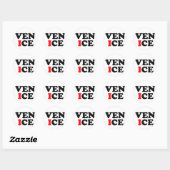 VENETIË LOGO RONDE STICKER (Vel)