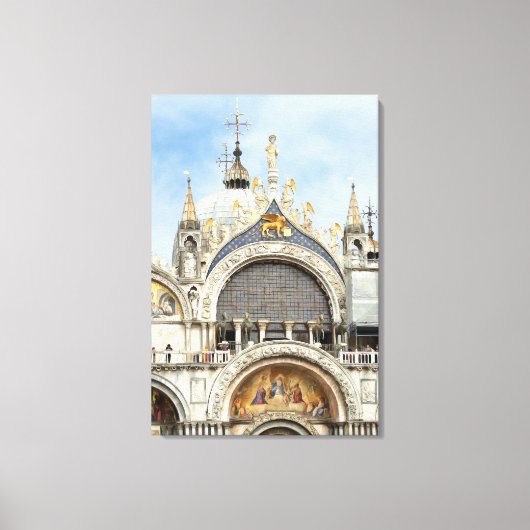 Venetië. Nummer 2. Canvas Afdruk (Voorkant)