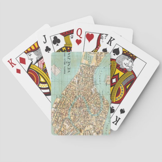 Venetië Pokerkaarten (Achterkant)