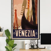 Venetië Poster (Thuiskantoor)