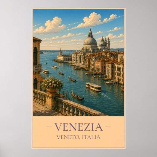 Venetië Poster (Voorkant)