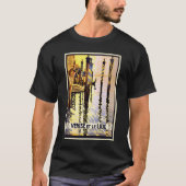 Venetië -  reisbureau Retro T-shirt (Voorkant)