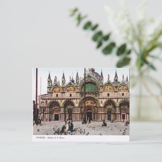 Venetië, Replica Briefkaart 1910 (Staand voorkant)