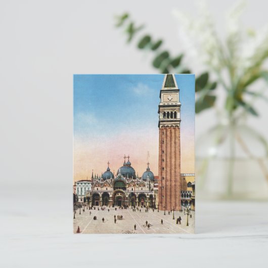 Venetië, Replica Briefkaart 1910 (Staand voorkant)