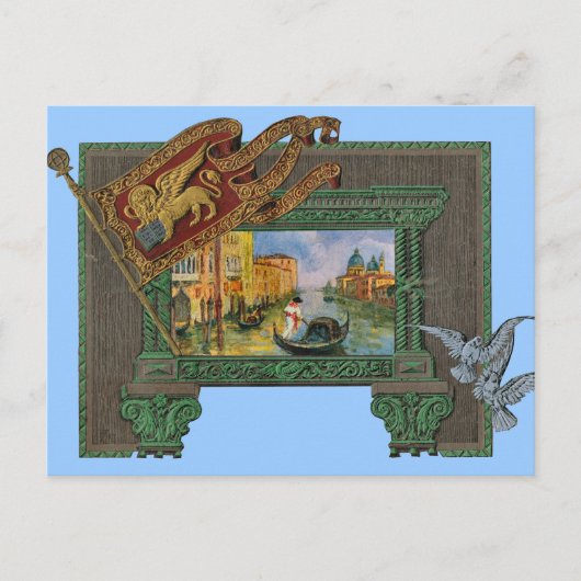 Venetië, Replica Briefkaart 1910 (Voorkant)