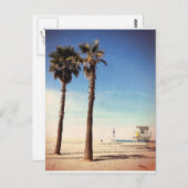  Venetië-strand Briefkaart (Voorkant / Achterkant)