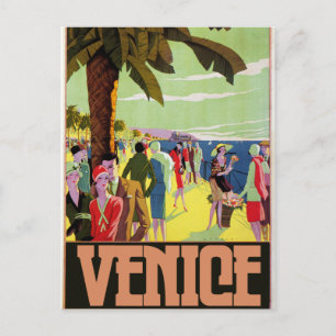 Venetië Travel Kunstwerk Briefkaart