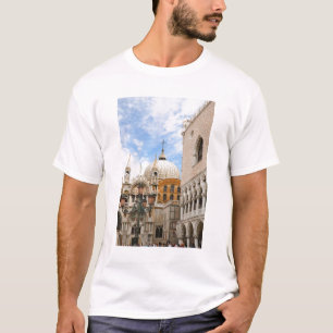 Venetië, Veneto, Italië - Vogels zitten op een T-shirt
