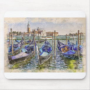 venetië, venezia, italie vakantiegeschenken muismat