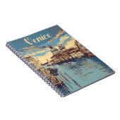 Venetië-Vintage Notitieboek (Rechterzijde)