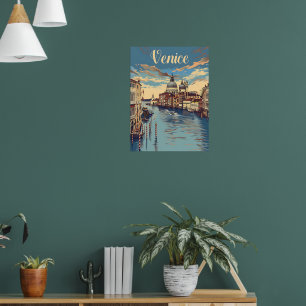 Venetië-Vintage Poster