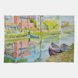 Venetiekkleuren Theedoek