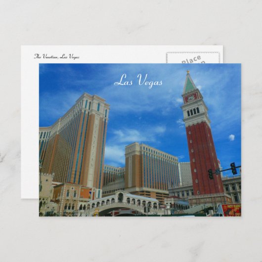 venetisch briefkaart (Voorkant / Achterkant)