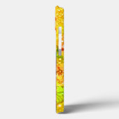 VENETISCHE MASKERADE - MASK IN GEEL MONOGRAM Case-Mate iPhone CASE (Achterkant / Links)