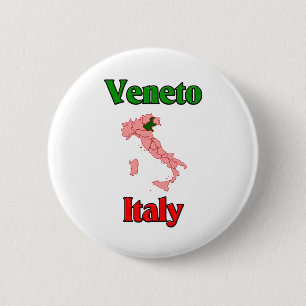 Veneto Italië Ronde Button 5,7 Cm
