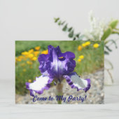 Venez à ma partie ! Invitations d'amusement de (Debout devant)