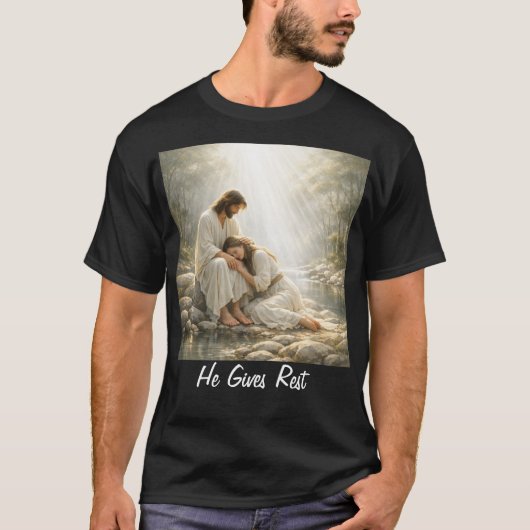 Venez à Moi et Reposez - T-Shirt (Devant)