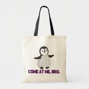 Venez à moi, sac fourre-tout à pingouin de Bro