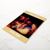 Venez adorons-Le Carte de vacances de Noël (Rotation)