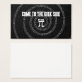 Venez au côté Geek pour Pi (Devant & derrière)