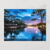 Venez avec moi Serene Lake Carte postale (Devant)