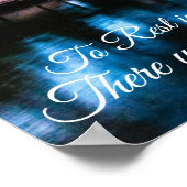 Venez avec moi Serene Lake Poster  (Coin)