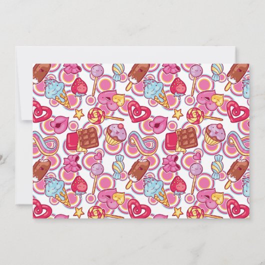 Venez Brunch avec moi invitation rose (Dos)