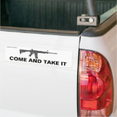Venez Et Prenez Le Bumper Sticker (Sur camion)